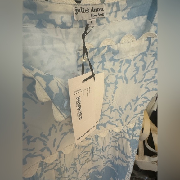 Juliet Dunn Floral Cotton Dress - Picture 2 of 3